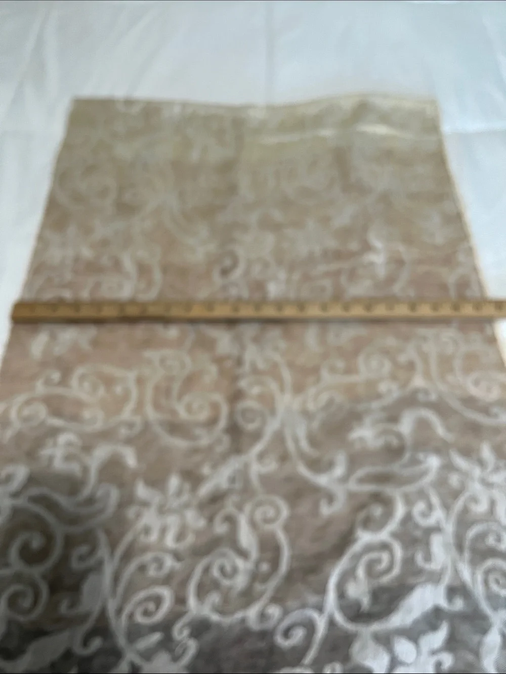 Johnston & Murphy Beige-to-Brown Gradient Decorative Scarf Wrap